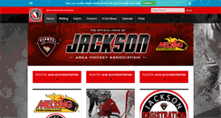Desktop Screenshot of jahahockey.com